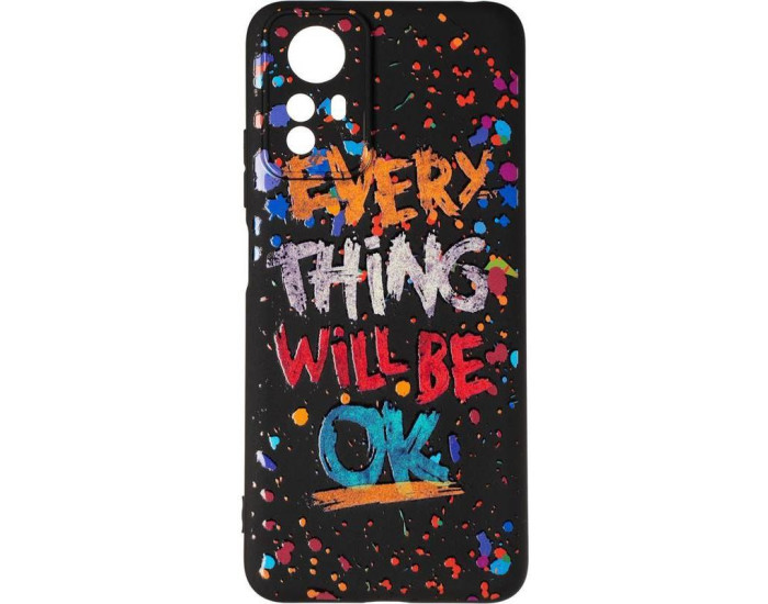 Чохол-силікон Gelius Print Case UV Xiaomi Redmi Note 12S 4G, All ok