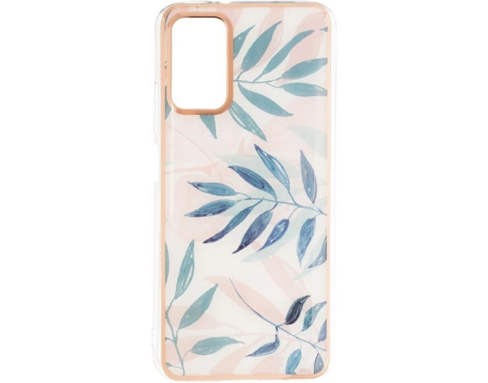 Чохол-силікон Gelius Leaf Case Redmi 9T, Pink grass