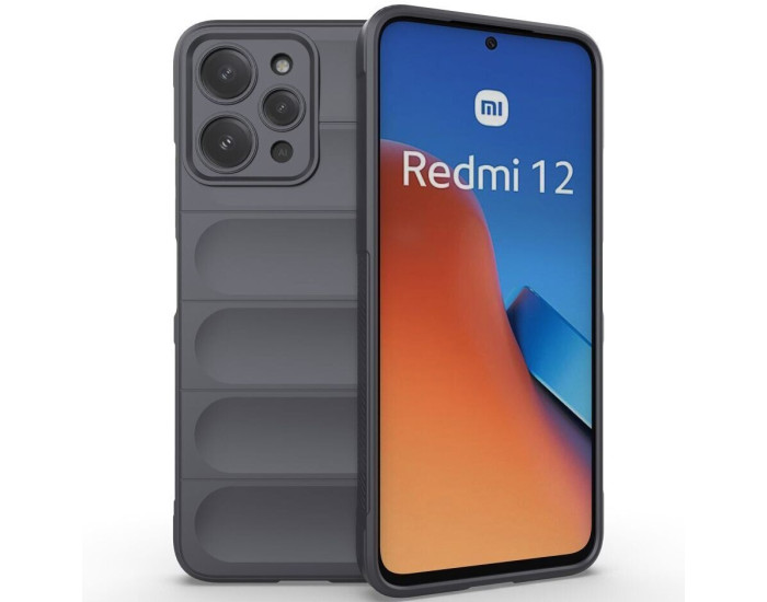 Чохол-силікон Gelius Deexe Terra Xiaomi Redmi 12, Dark grey