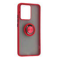 Чохол-силікон Gingle Ring Case Xiaomi Redmi Note 13 Pro 4G, Red
