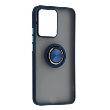 Чохол-силікон Gingle Ring Case Xiaomi Redmi Note 13 Pro 4G, Blue