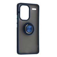 Чехол-силикон Gingle Ring Case Xiaomi Redmi Note 13 Pro Plus 5G, синий