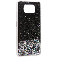 Чехол-силикон Star Glitter Xiaomi Poco X3/ X3 Pro/ X3 NFC, Black