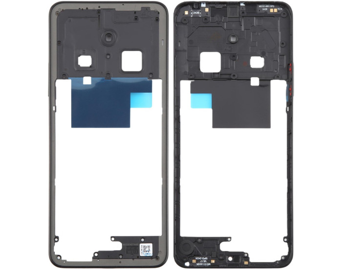 Рамка кріплення корпуси Xiaomi Redmi 14C /Poco C75, чорна