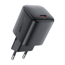 Мережеве зарядний пристрій Acefast A119 mini Type-C PD45W GaN, чорне