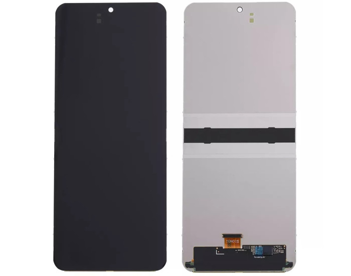 Дисплей з сенсорним екраном (модуль) Samsung F741 Galaxy Z Flip 6 (2024) чорний, оригінал, сервісна упаковка GH82-35022A
