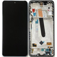 Дисплей з сенсорним екраном (модуль) Xiaomi Mi 11i /Poco F3 /Redmi K40, чорний з рамкою, OLED