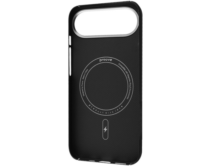 Чохол-силікон Proove Carbon Slim with MagSafe Ring iPhone Air, Glowrise