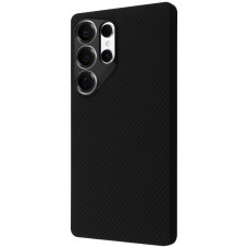 Чохол-силікон Proove Carbon Slim with MagSafe Ring Samsung S25 Ultra, чорний