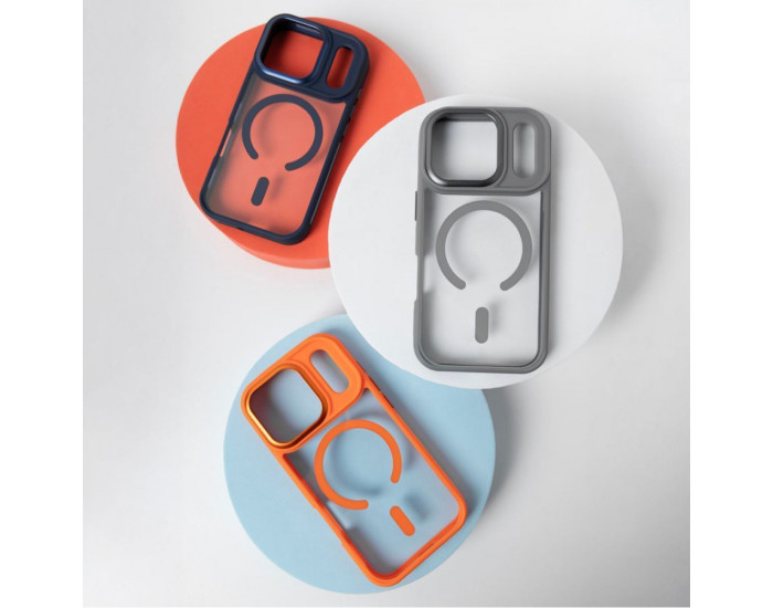 Чохол-силікон Proove Essence Case with MagSafe Ring iPhone 16 Pro, Natural titanium