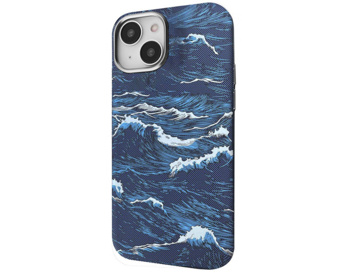 Чохол-силікон Proove Gleam Case with MagSafe Ring iPhone 13, Blue ocean