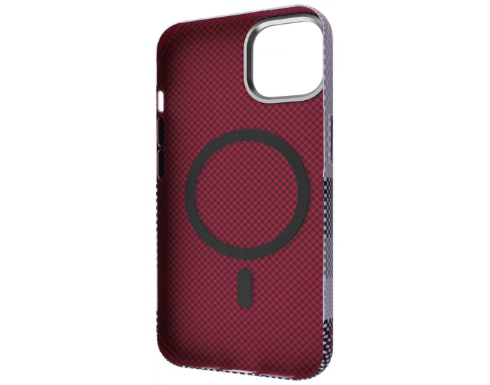 Чохол-силікон Proove Gleam Case with MagSafe Ring iPhone 14, Milky way
