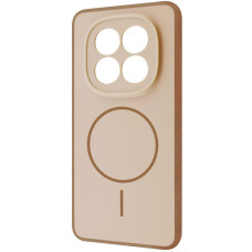 Чохол-силікон Proove Softline Case with MagSafe Ring Xiaomi Redmi Note 15 4G, бежевий
