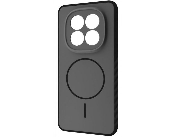 Чохол-силікон Proove Softline Case with MagSafe Ring Xiaomi Redmi Note 15 4G, чорний