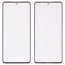 Скло фронтальне з OCA-пленкой для Samsung M556 Galaxy M55 5G, чорне, G+OCA Pro