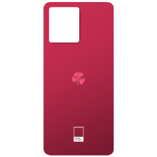 Задняя панель корпуса для Motorola XT2347-2 Moto G84, красная, оригинал