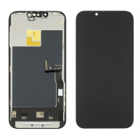 Дисплей з сенсорним екраном (модуль) iPhone 13 Pro, чорний, Soft DD (можна паяти мікросхему)
