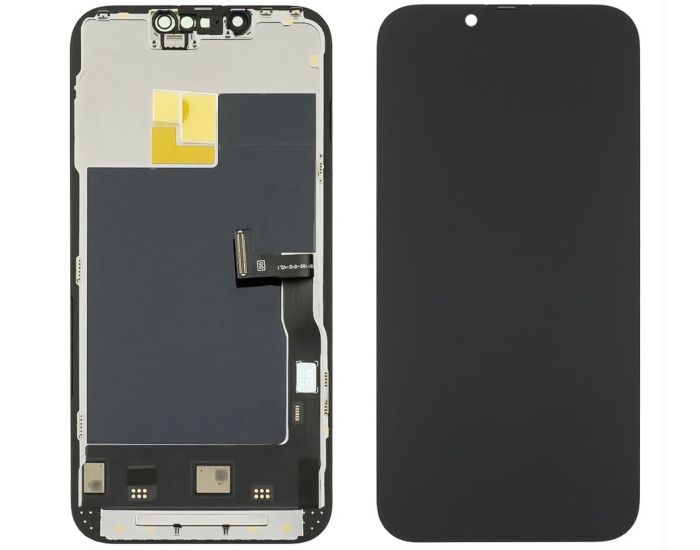 Дисплей з сенсорним екраном (модуль) iPhone 13 Pro, чорний, Soft DD (можна паяти мікросхему)