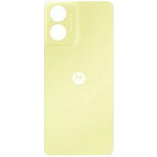 Задняя панель корпуса для Motorola XT2421-15 Moto E14, желтая, оригинал