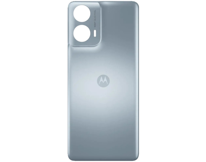 Задняя панель корпуса Motorola XT2425-4 Moto G24 Power, голубая, оригинал