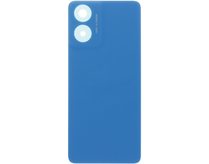 Задняя панель корпуса для Motorola XT2421 Moto G04/ XT2421-8 Moto G04s, синяя, оригинал