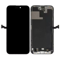Дисплей с сенсорным экраном (модуль) iPhone 14 Pro Max, черный, оригинал с разборки