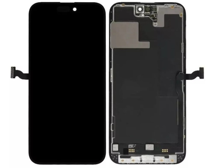 Дисплей с сенсорным экраном (модуль) iPhone 14 Pro Max, черный, оригинал с разборки