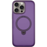Чехол-силикон Ummi Colorful with MagSafe HQ Ring iPhone 14 Pro Max, фиолетовый
