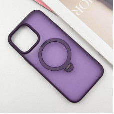 Чохол-силікон Ummi Colorful with MagSafe HQ Ring iPhone 14 Pro Max, фіолетовий