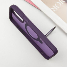 Чохол-силікон Ummi Colorful with MagSafe HQ Ring iPhone 14 Pro Max, фіолетовий