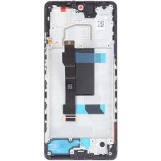 Дисплей з сенсорним екраном (модуль) Xiaomi Redmi Note 12 Pro 5G /Poco X5 Pro 5G, чорний з рамкою, OLED