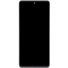 Дисплей з сенсорним екраном (модуль) Xiaomi Redmi Note 12 Pro 5G /Poco X5 Pro 5G, чорний з рамкою, OLED