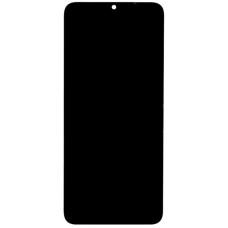 Дисплей з сенсорним екраном (модуль) Xiaomi Redmi 10A /9A /9C /9AT /POCO C3 /Umidigi A9 /A11 /A11S, чорний, з рамкою, переклеювання