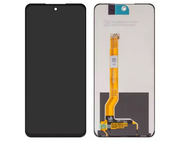 Дисплей с сенсорным экраном (модуль) Realme 13 5G, черный, оригинал