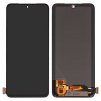 Дисплей з сенсорним екраном (модуль) Xiaomi Redmi Note 10 4G / Note 10S/ Poco M5s, чорний, High Copy