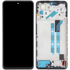 Дисплей з сенсорним екраном (модуль) Xiaomi Redmi Note 12 Pro 4G, чорний з рамкою, оригінал