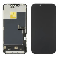 Дисплей с сенсорным экраном (модуль) iPhone 13 Pro, черный, Soft DD (привязывается к iOS 26)