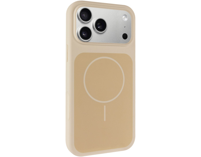 Чохол-силікон Silk Duo Color with MagSafe iPhone 17 Pro Max, Античний Білий