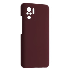 Чохол-силікон Luxury Case Xiaomi Redmi Note 10/10S, Marsala