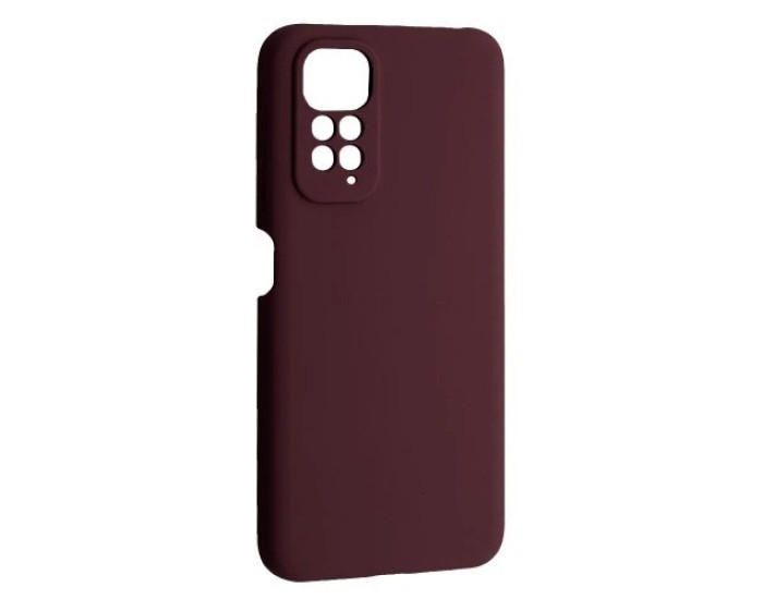 Чохол-силікон Luxury Case Xiaomi Redmi Note 11/11S, Marsala