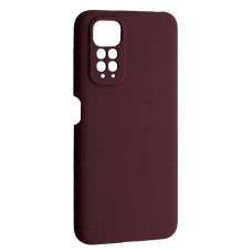 Чохол-силікон Luxury Case Xiaomi Redmi Note 12 Pro 4G, Marsala