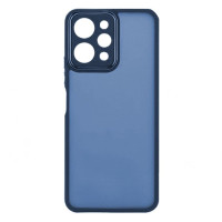 Чехол-силикон Luxury Metal Lens Xiaomi Redmi 12, Blue
