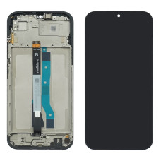Дисплей з сенсорним екраном (модуль) Xiaomi Redmi 15C 5G (EU version) 169mm, чорний з рамкою, оригінал, сервісна упаковка GXQC