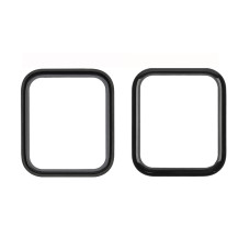 Скло фронтальне c OCA-пленкой Apple Watch 4 /5 /6 /SE 44mm, чорне з олеофобним покриттям