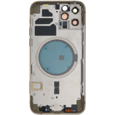 Корпус для iPhone 12 Pro з тримачем SIM карти, з бічними кнопками, золотистий, оригінал