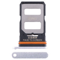 Держатель SIM-карты для Xiaomi Poco X4 GT, серебристый, Dual Sim