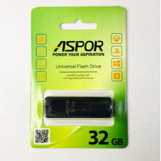 Флешка USB 3.0 Aspor 32GB AR011, черная