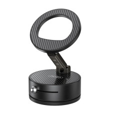 Автотримач XO C188 Metal MagSafe vacuum chuck manual latch magnetic holder (обертовий) чорний