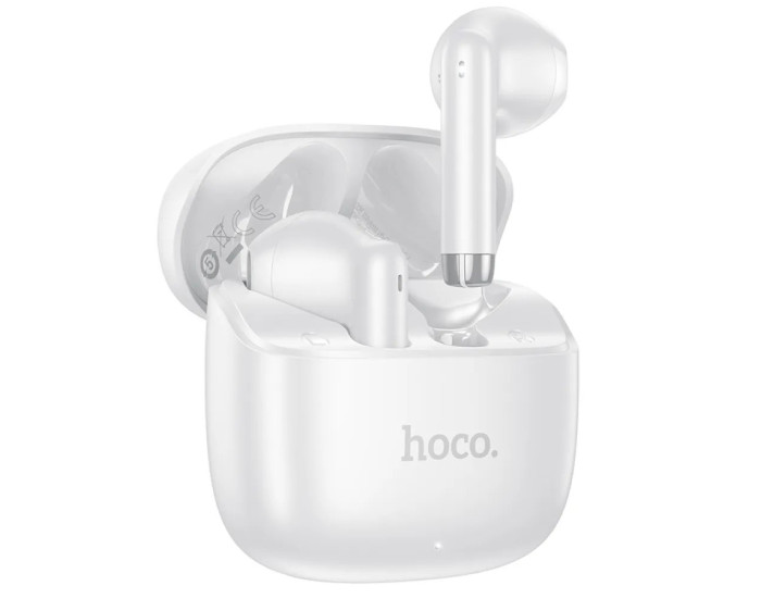 Бездротові навушники Bluetooth Hoco EW205 Peaceful true ws BT headset, Білі