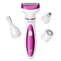 Тример Hoco HP80 4-in-1 ladies trimmer and shaver, розовый